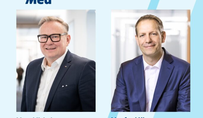Marc Michel (li.) und Manfred Hinz (Foto: BVMed)