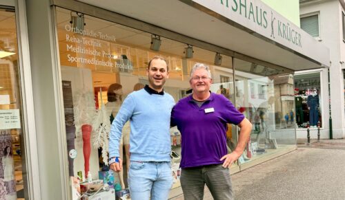 Orthopädie-Technik Kächele GmbH übernimmt Sanitätshaus Krüger in Reutlingen. (Foto: Sanitätshaus Kächele)