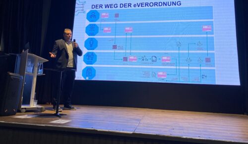 Daniel Ernst beim Homecare-Branchentalk 2026. (Foto: Redaktion)