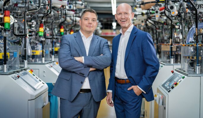 Dr. Fabian Bohnen und Stephan Börner, beide Geschäftsführer Ofa Bamberg (Foto: Ofa Bamberg)