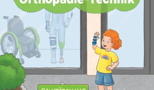 Hanna soll kindgerecht die Orthopädie-Technik erklären. (Foto: BIV-OT)
