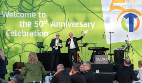 Alf Reuter, Präsident des Bundesinnungsverbandes für Orthopädie-Technik, begrüßte die Gäste anlässlich des 50jährigen Jubiläums der OTWorld. (Foto: Leipziger Messe / Tom Schulze)
