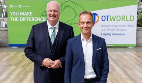 Prof. Dr. Christoph Lohmann (l.) und Thomas Mitzenheim (Foto: BIV-OT/Jens Schlüter)