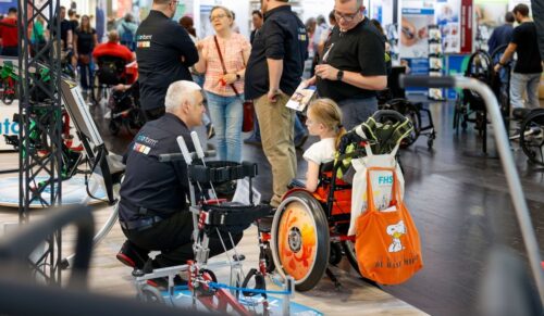 Plattform für Mobilitätslösungen: die Rehacare in Düsseldorf (Foto: Messe Düsseldorf/ctillmann)