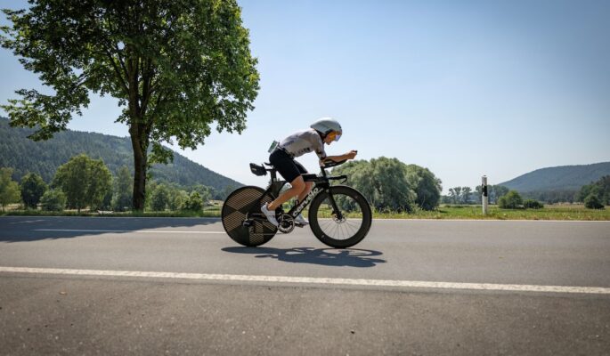 Tina Grieger ist Lehrerin, Triathletin und kann sich ein Leben ohne Sport nicht vorstellen. Die Europameisterin ihrer Altersklasse erfüllte sich mit der Teilnahme am Ironman Hawaii einen langjährigen Traum. (Foto: Florian Maßen)