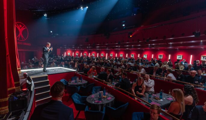 Eindrücke vom Leonardo Award 2026 im Apollo Varieté in Düsseldorf. (Foto: Kim Fotografie)