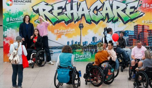 Die Rehacare bringt alle an der Hilfsmittelversorgung beteiligten Partner zusammen. (Fotos: Messe Düsseldorf/ctillmann)