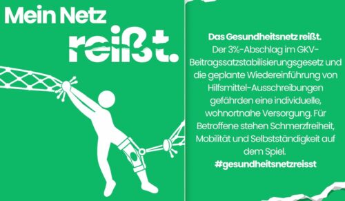 Mit 24 Bildmotiven macht der BIV-OT auf die Gefährdung bestehender Versorgungsstrukturen aufmerksam. (Grafik: BIV-OT)