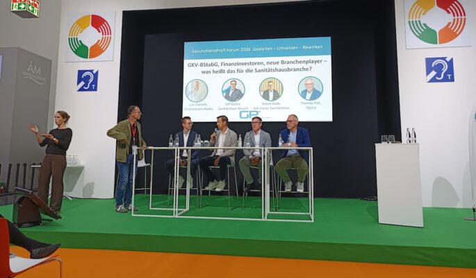 Diskutierten über die aktuelle Marktentwicklung (v.l.): GP-Chefredakteur Tobias Kurtz, Simon Geib, Lars Kieroth, Ulf Doster und Thomas Piel. (Foto: Redaktion)